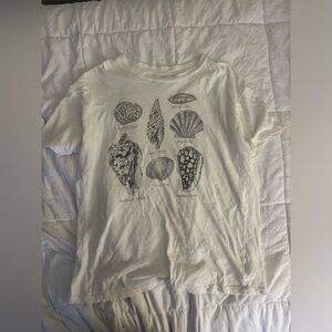 American Eagle Seashell Swim Coverup/Shirt